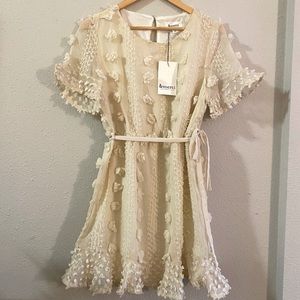 Clad & Cloth Knee Length Dress